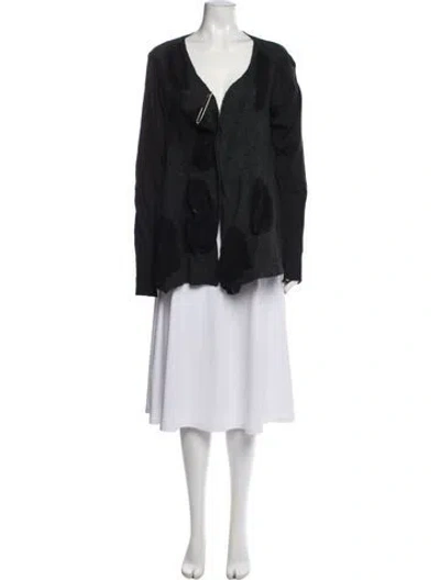 Pre-owned Rundholz V-neck Sweater In Black