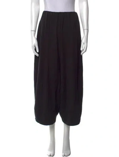 Pre-owned Rundholz Wide Leg Pants In Black