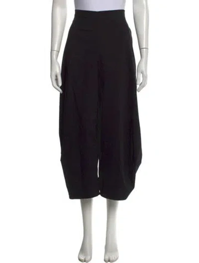 Pre-owned Rundholz Wide Leg Pants In Black