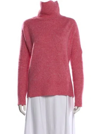 Pre-owned Rundholz Wool Turtleneck Sweater In Pink