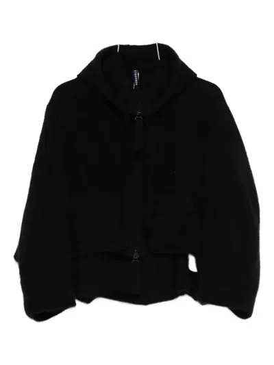 Rundholz Zip-up Hoodie In Black