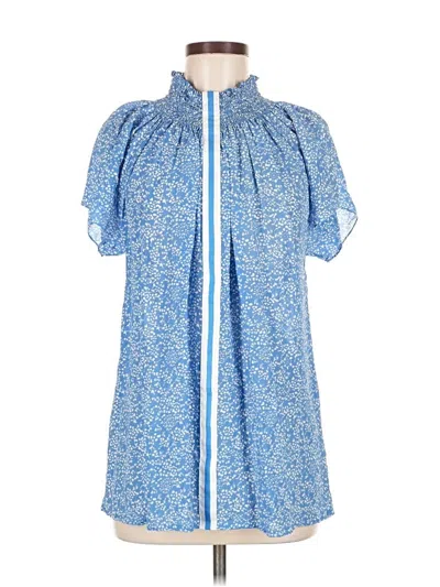 Pre-owned Rungolee Kimono In Blue