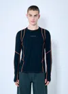 Running Order Slater Long-sleeve Top In Black