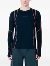 Running Order Slater Long-sleeve Top In Black