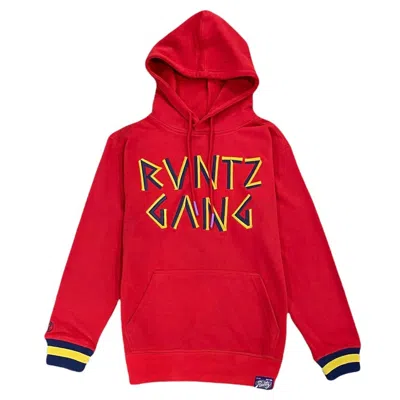 Runtz Men's Chiseled Hoodie In Red
