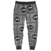 Runtz Men's Paisley Sweatpant In Black In Multi
