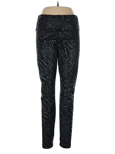 Pre-owned Runway Active Pants In Black