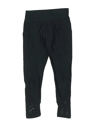 Pre-owned Runway Kids' Active Pants In Black