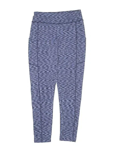 Pre-owned Runway Kids' Active Pants In Blue