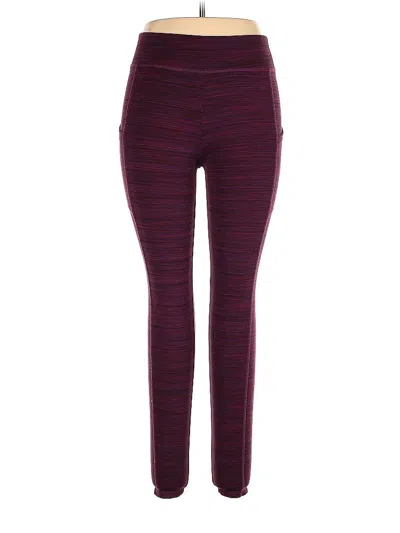 Pre-owned Runway Active Pants In Purple