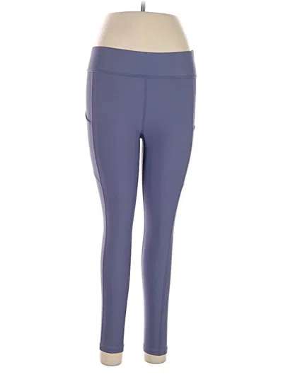 Pre-owned Runway Active Pants In Purple