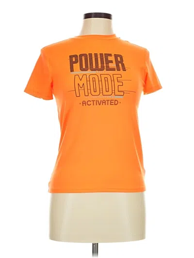 Pre-owned Runway Active T-shirt In Orange
