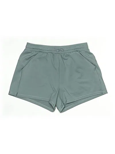 Pre-owned Runway Kids' Athletic Shorts In Teal