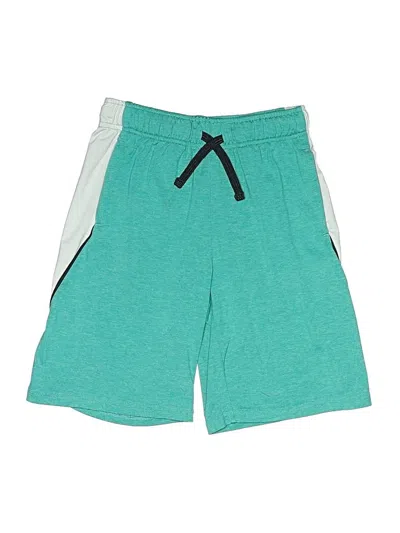 Pre-owned Runway Kids' Athletic Shorts In Teal
