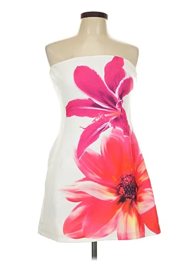 Pre-owned Runway Cocktail Dress In White