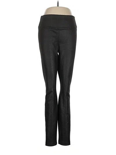 Pre-owned Runway Dress Pants In Black