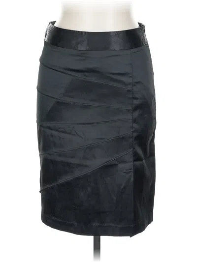 Pre-owned Runway Formal Skirt In Black