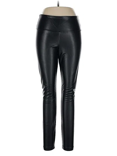 Pre-owned Runway Leggings In Black