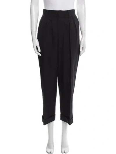 Pre-owned Runway Marc Jacobs Wide Leg Pants In Black