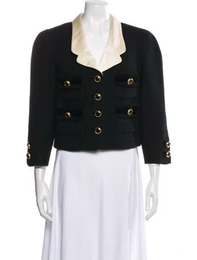 Pre-owned Runway Marc Jacobs Wool Evening Jacket In Black
