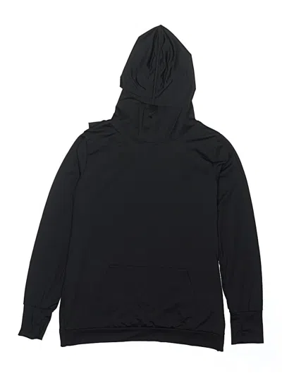 Pre-owned Runway Kids' Pullover Hoodie In Black