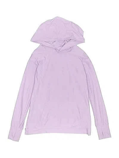 Pre-owned Runway Kids' Pullover Hoodie In Purple