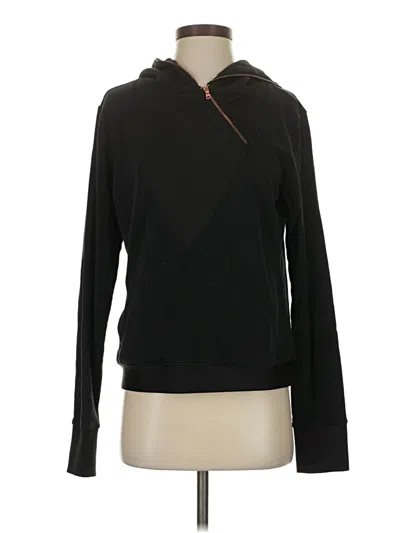 Pre-owned Runway Zip Up Hoodie In Black