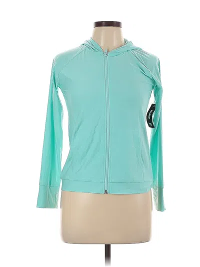 Pre-owned Runway Zip Up Hoodie In Blue