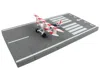 Runway24 Curtiss Jn-4 "jenny" Training Aircraft Red & White With Blue Tail "united States Flag Livery" With R