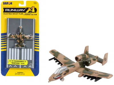 Runway24 Fairchild Republic A-10 Thunderbolt Ii "thog" Aircraft Camouflage "united States Air Force" With Run In Brown