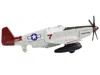 Runway24 North American P-51c Mustang Fighter Aircraft Gray "tuskegee Airmen-united States Army Air Force" Wi