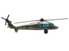 Runway24 Sikorsky Vh-60 White Hawk Helicopter Olive Drab With White Top "united States Presidential Helicopte