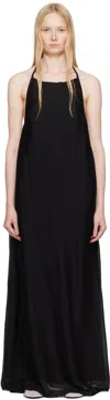 Ruohan Black Lena Maxi Dress