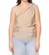 Ruohan Devon Top In Beige In Brown