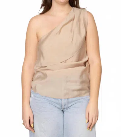 Ruohan Devon Top In Beige In Brown