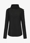 Ruohan Iona Turtleneck Silk And Cashmere Sweater In Gray