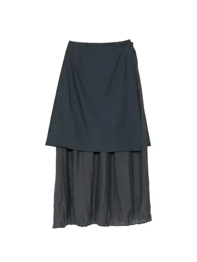 Ruohan Kolt Maxi Skirt In Blue