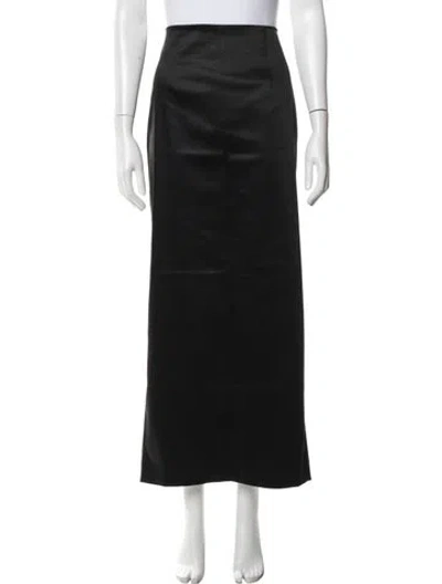 Pre-owned Ruohan Midi Length Skirt In Black/white