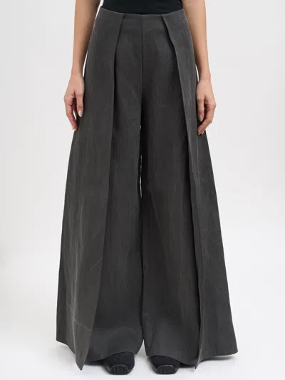 Ruohan Moreo Cotton Pants In Grey