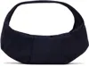 Ruohan Navy Mini Moon Bag In Night Blue