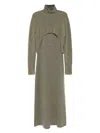 Ruohan Sage Gaya Kleid In Green