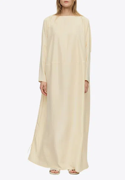 Ruohan Soma Silk Maxi Dress In Multi