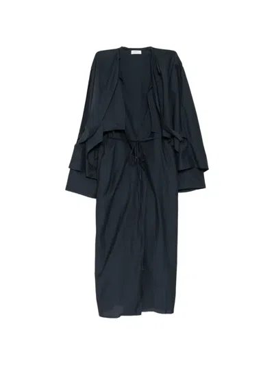 Ruohan Ulva Trench Coat In Blue