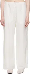 Ruohan White Rae Trousers