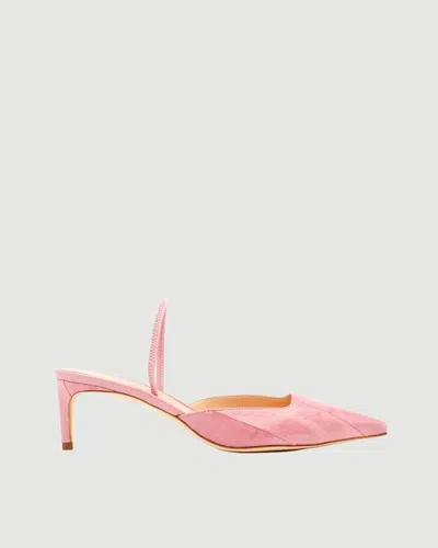 Rupert Sanderson Aminta Slingback Jaipur Pink Eel