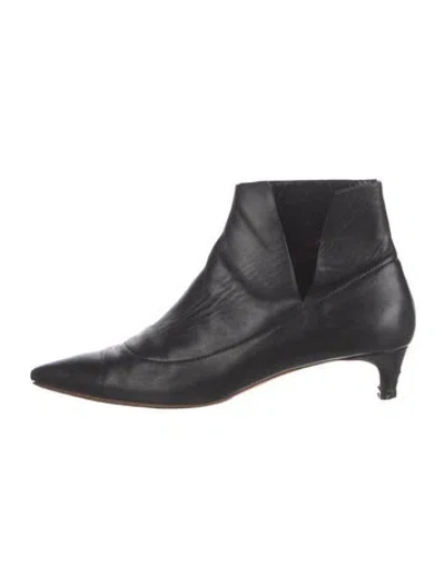 Pre-owned Rupert Sanderson Leather Boots In Black