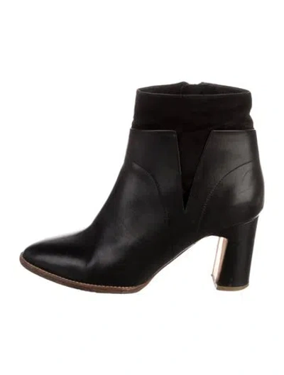 Pre-owned Rupert Sanderson Leather Boots In Black