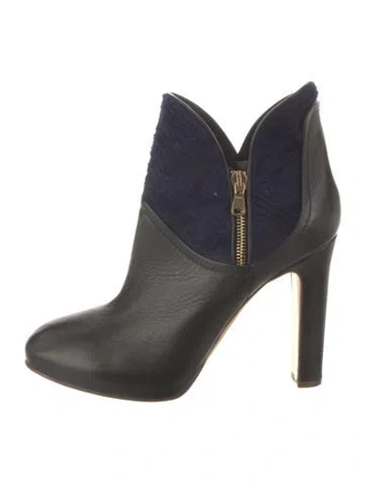 Pre-owned Rupert Sanderson Leather Boots In Blue