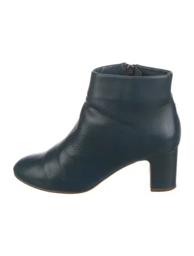 Pre-owned Rupert Sanderson Leather Boots In Blue