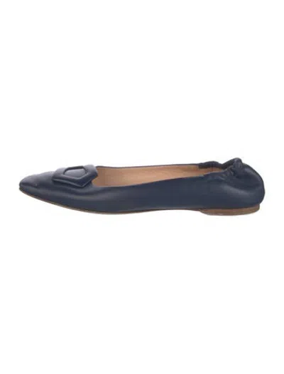 Pre-owned Rupert Sanderson Leather Loafers In Blue